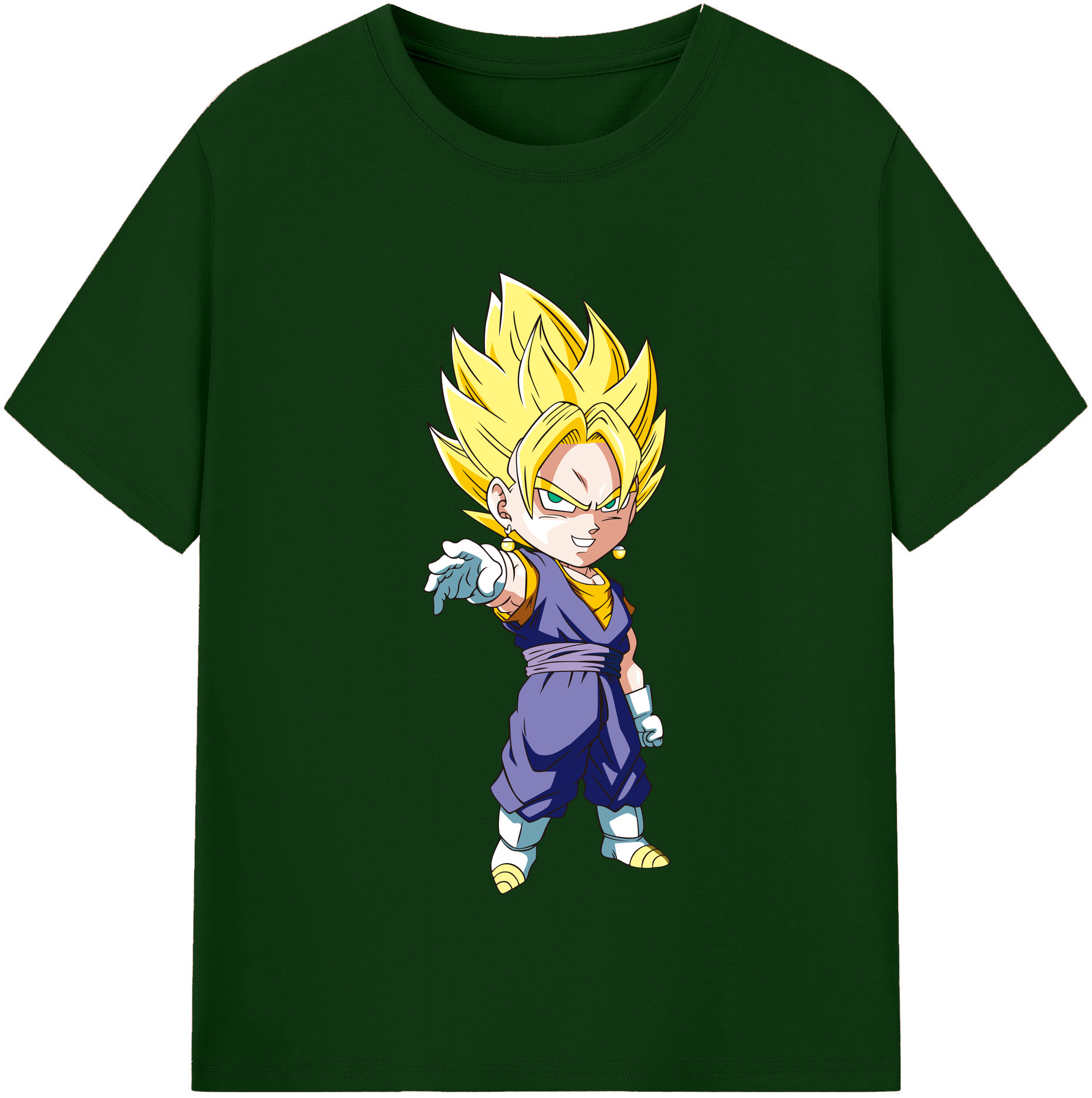 （画像用） ドラゴンボール ベジット DRAGON BALL Vegetto 綿100％半袖Tシャツ（フロントプリント）